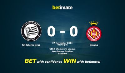 Pronostici, quote e consigli per le scommesse SK Sturm Graz vs Girona 27/11/2024