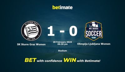 SK Sturm Graz Women vs Olimpija Ljubljana Women Prediction, Odds & Betting Tips 02/28/2024