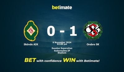 Skövde AIK gegen Örebro SK Vorhersage, Quoten und Wetttipps 11.09.2024