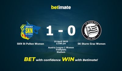 SKN St Polten Women vs SK Sturm Graz Women Prediction, Odds & Betting Tips 04/19/2025