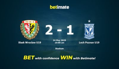 Slask Wroclaw U19 vs Lech Poznan U19 Forudsigelse, odds og spiltips 24/05/2025