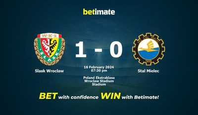 Slask Wroclaw vs Stal Mielec التوقعات، الاحتمالات ونصائح الرهان 2024/02/16