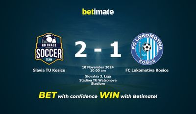 Slavia TU Kosice vs FC Lokomotiva Kosice Prediction, Odds & Betting Tips 11/10/2024