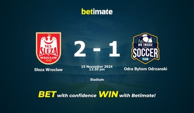 Sleza Wroclaw vs Odra Bytom Odrzanski Prediction, Odds & Betting Tips 11/15/2024