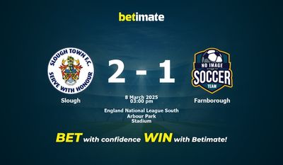 Slough vs Farnborough Prediction, Odds & Betting Tips 03/08/2025
