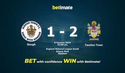 Slough vs Taunton Town التوقعات، الصعاب ونصائح الرهان 01/06/2024