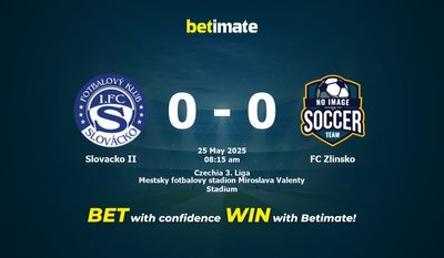 Slovacko II vs FC Zlinsko Prediction, Odds & Betting Tips 05/25/2025