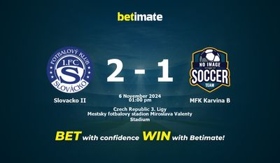 Slovacko II vs MFK Karvina B Pronostici, quote e consigli di scommessa 06/11/2024
