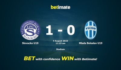 Slovacko U19 vs Mlada Boleslav U19 Prediction, Odds & Betting Tips 08/04/2023