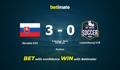 Slovakia U19 vs Luxembourg U19 Prediction, Odds & Betting Tips 10/09/2024