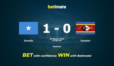 Somalia vs Eswatini Prediction, Odds & Betting Tips 03/20/2024