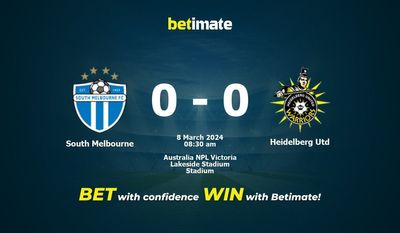 South Melbourne vs Heidelberg Utd التوقعات، الاحتمالات ونصائح الرهان 08/03/2024