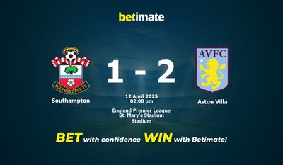 Southampton vs Aston Villa Prediction, Odds & Betting Tips 04/12/2025