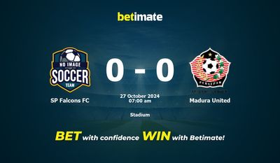 SP Falcons FC vs Madura United Prediction, Odds & Betting Tips 10/27/2024