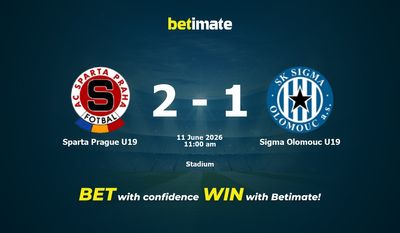 Sparta Prague U19 vs Sigma Olomouc U19 Prediction, Odds & Betting Tips 06/11/2026