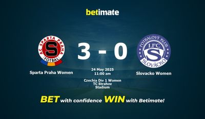 Sparta Praha Women vs Slovacko Women Prediction, Odds & Betting Tips 05/24/2025