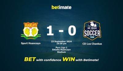 Sport Huancayo vs CD Los Chankas Prediction, Odds & Betting Tips 09/23/2024