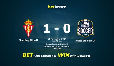 Sporting Gijon B vs Aviles Stadium CF Prediction, Odds & Betting Tips 11/10/2024