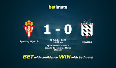 Sporting Gijon B vs. Praviano – Vorhersage, Quoten und Wetttipps 27.10.2024