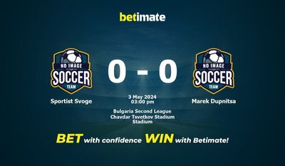 Sportist Svoge vs Marek Dupnitsa Prediction, Odds & Betting Tips 05/03/2024