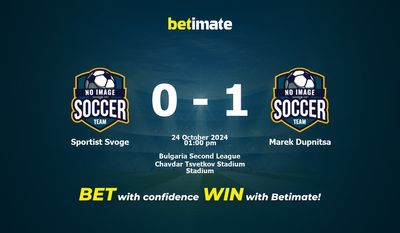 Sportist Svoge vs Marek Dupnitsa Prediction, Odds & Betting Tips 10/24/2024