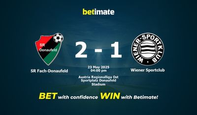 SR Fach-Donaufeld vs Wiener Sportclub Prediction, Odds & Betting Tips 05/23/2025