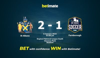 St Albans vs Farnborough التوقعات، الصعاب ونصائح الرهان 06/01/2024