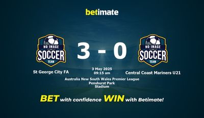 St George City FA vs Central Coast Mariners U21 Prediction, Odds & Betting Tips 05/03/2025