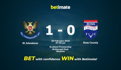 St Johnstone vs Ross County Prediction, Odds & Betting Tips 02/26/2025