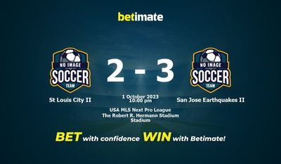 St Louis City II vs San Jose Earthquakes II Prediction, Odds & Betting Tips 10/01/2023