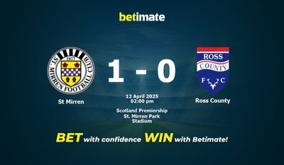 St Mirren vs Ross County Prediction, Odds & Betting Tips 04/12/2025