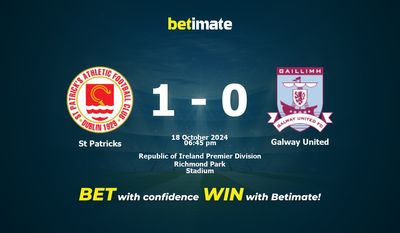 Prediksi, Peluang & Tips Taruhan St. Patricks vs Galway United 18/10/2024
