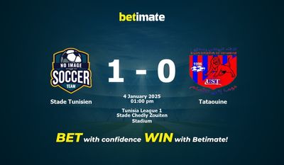 Stade Tunisien vs Tataouine Prediction, Odds & Betting Tips 01/04/2025