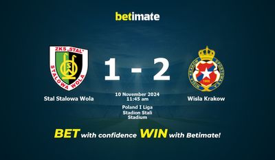 Stal Stalowa Wola gegen Wisla Krakau Vorhersage, Quoten und Wetttipps 11.10.2024