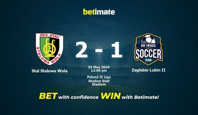 Stal Stalowa Wola vs Zaglebie Lubin II Prediction, Odds & Betting Tips 05/25/2024