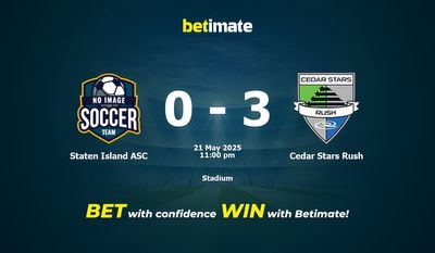 Staten Island ASC vs Cedar Stars Rush Prediction, Odds & Betting Tips 05/21/2025