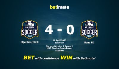Stjørdals/Blink vs Rana FK Prediction, Odds & Betting Tips 04/21/2025