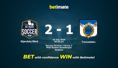 Stjørdals/Blink vs Tromsdalen Prediction, Odds & Betting Tips 07/18/2025