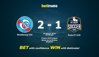 Strasbourg U19 vs Paris FC U19 Prediction, Odds & Betting Tips 03/24/2024