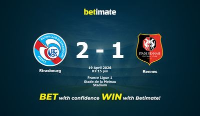 Strasbourg vs Rennes Prediction, Odds & Betting Tips 04/19/2026