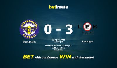 Strindheim vs Levanger Prediction, Odds & Betting Tips 04/21/2025