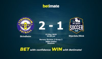 Strindheim vs Stjørdals/Blink Prediction, Odds & Betting Tips 05/15/2025