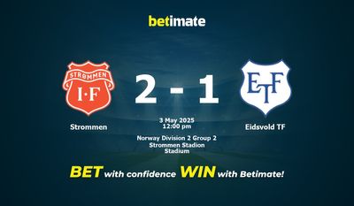 Strommen vs Eidsvold TF Prediction, Odds & Betting Tips 05/03/2025