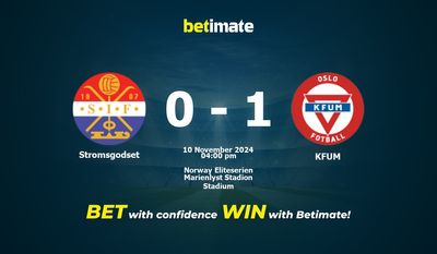 Pronostici, quote e consigli di scommessa vs Stromsgodset vs KFUM 10/11/2024