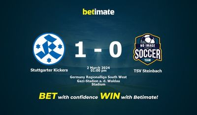 Stuttgarter Kickers vs TSV Steinbach التوقعات، الصعاب ونصائح الرهان 02/03/2024