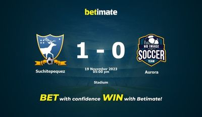 Suchitepequez vs Aurora Prediction, Odds & Betting Tips 11/19/2023