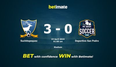 Suchitepequez vs Deportivo San Pedro Prediction, Odds & Betting Tips 04/15/2024
