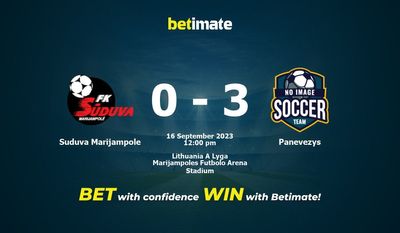 Suduva Marijampole vs Panevezys Prediction, Odds & Betting Tips 09/16/2023