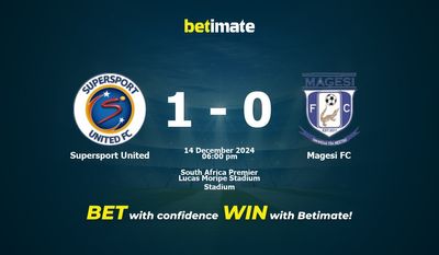 Pronostici, quote e suggerimenti per le scommesse Supersport United vs Magesi FC 14/12/2024