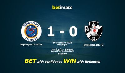 Supersport United vs Stellenbosch FC التوقعات، الاحتمالات ونصائح الرهان 16/02/2024